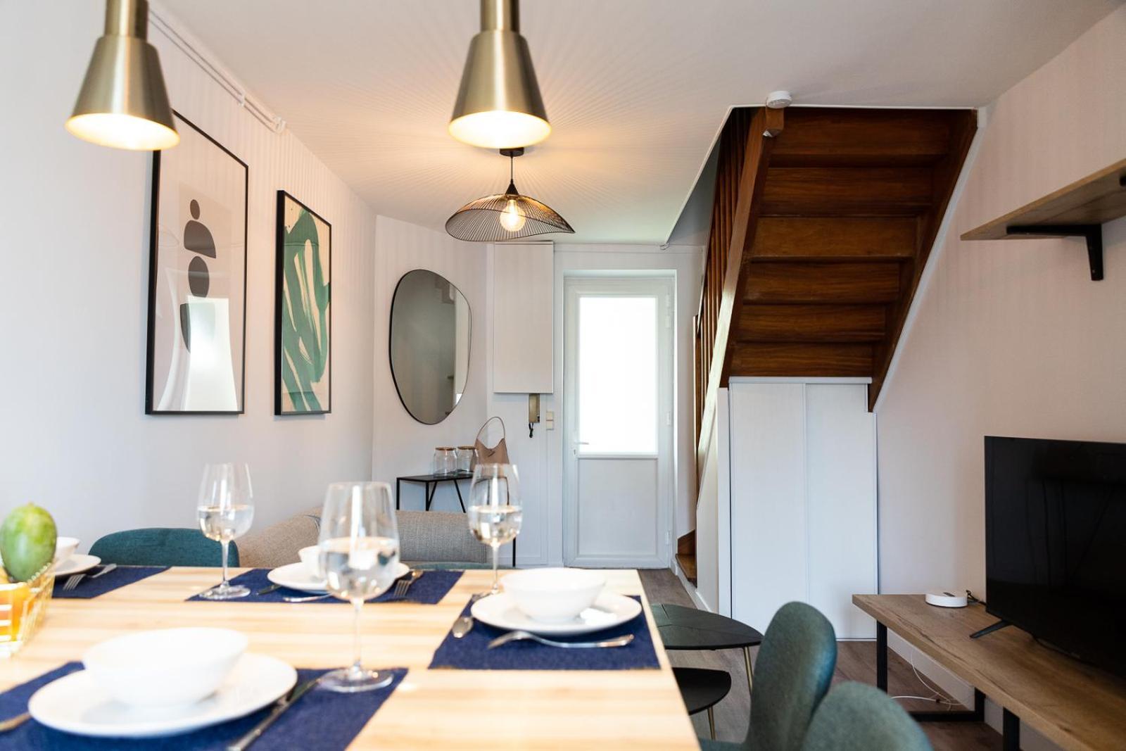 Charmant Duplex Angers Kültér fotó